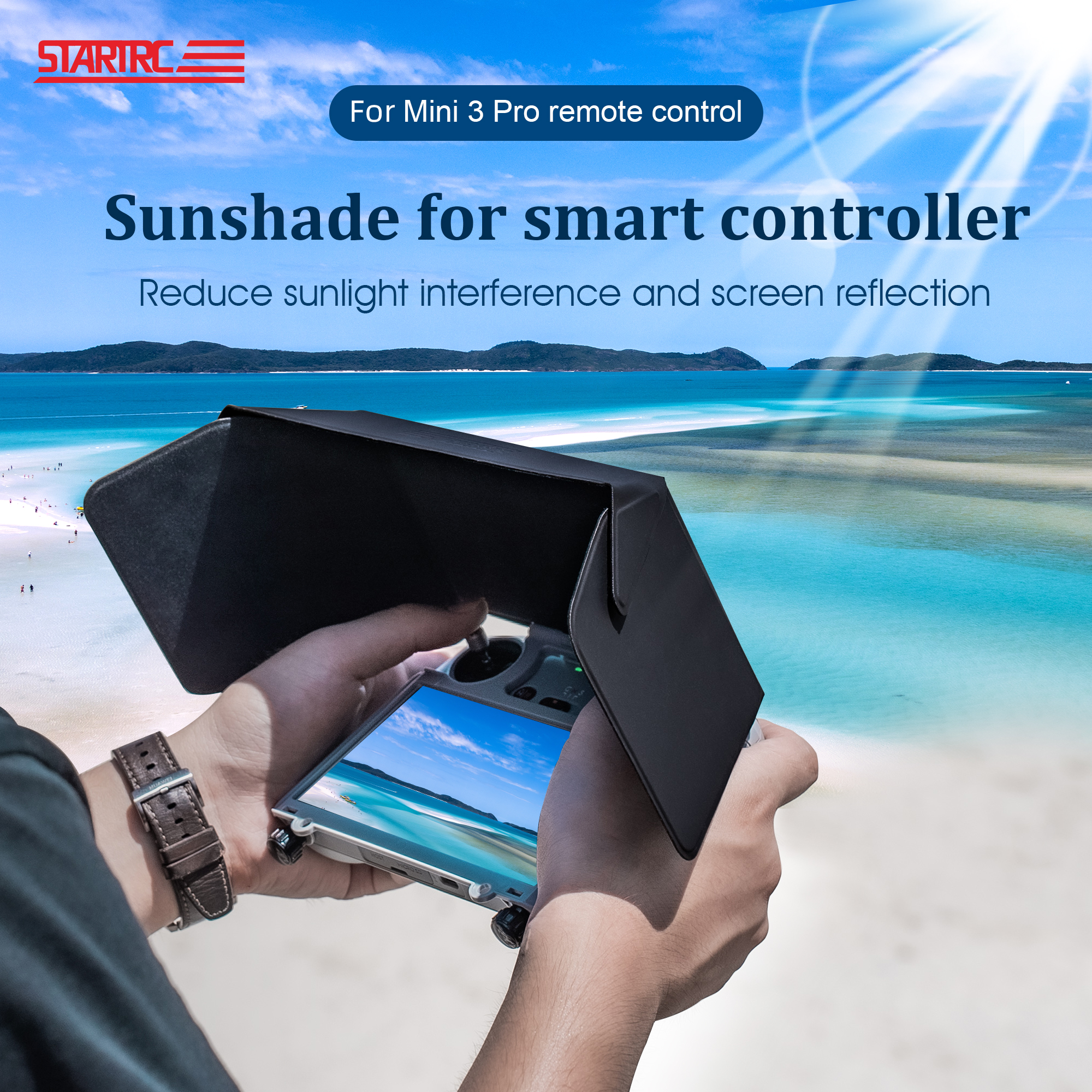 Remote Controller Sun Hood for DJI RC PRO Remote Cover for DJI Mini 3 –  RCDrone