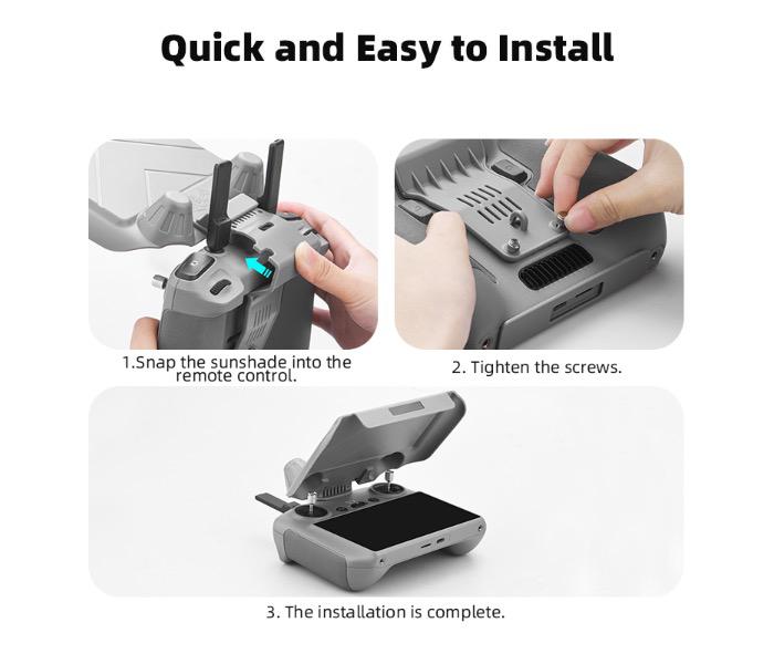 2in1 Protector & Sunshade for DJI RC 2 - Image 10