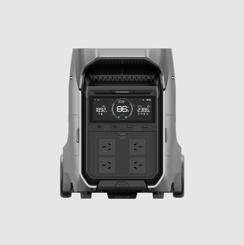 EcoFlow Delta Pro 3 with 4000W total AC Output and Built in 4096Wh Battery