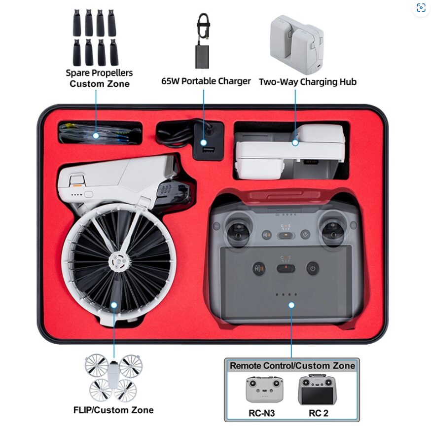 Hard Case for DJI Flip Flymore Combo - Image 9