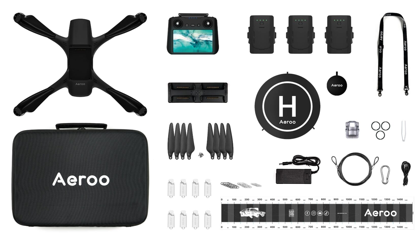 Aeroo Pro Fishing Combo + Smart Controller