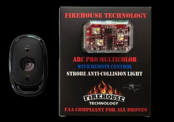 Arc V PRO Multicolor Cree XP3 LED Drone Strobe with Remote, 4 Colors and 29 Lighting Modes